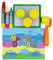 WHOLESGB 9Pcs Water Doodle Replacement Pens,Aqua Drawing Doodle Tool with Brush,Pen,Stencils and Learn to Draw Books for Doodle Mat Water Book