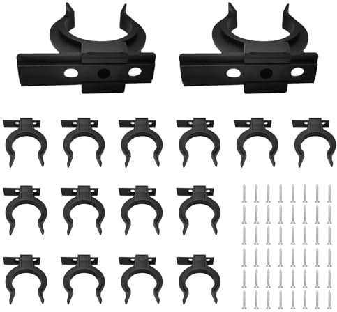 eupdd 16 Pezzi Ganci per Zoccolo Cucina: Ganci Battiscopa Cucina Con 48 Viti in Acciaio Inox, Ganci Zoccolo Cucina, Ganci Zoccolo Cucina Universali, Ganci per Battiscopa Cucina, Armadi e Altri Mobili