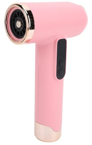 Asciugacapelli a Corda, Asciugacapelli da 100 Giri/Min 200 W con Ugello Ugello Ricaricabile Ricaricabile Ricaricabile da 15000 MAh Batteria Asciugata per Capelli Portatile