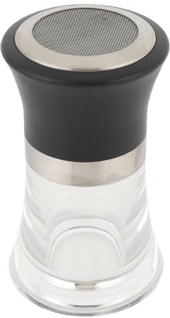 Shaker de Malla de Acero Inoxidable con Dispensador de Malla Fina, SUS304 Powder Can para Azúcar, Especias, Chocolate, Hornear, Lavavajillas, Diseño de Grupos