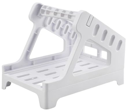Porta 'etichetta - Supporto Per Rulli Per Stampanti Termici, Distributore Di Etichette Desktop, Rack Di Archiviazione Della Carta A Ventola | Accessorio Per Stampanti Per Spedizioni Dirette Per Il