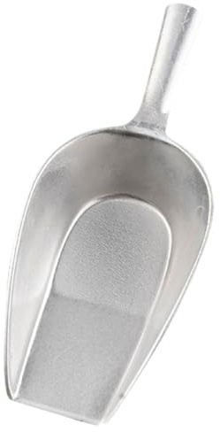 WEKADRIN Mehrzweck Küchenschaufel Aluminiumlegierung Mittelgroß für Getreide Süßigkeiten und Crushed Ice Spülmaschinenfest und Robust