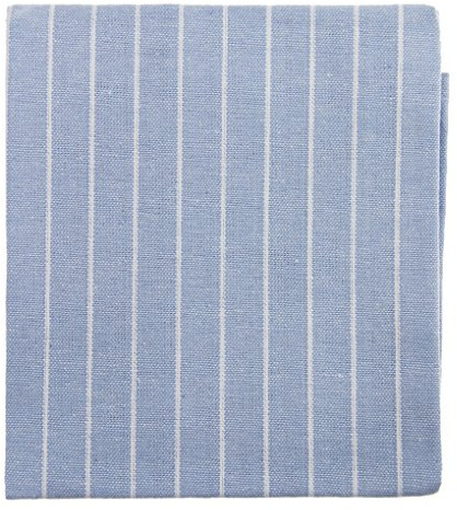 YSXY 2er Set Geschirrtücher Leinen Baumwolle Geschirrtuch Trockentücher Geschirrhandtuch - 60x 40cm Küchenhandtuch, hellblau-Weiß-Gestreift