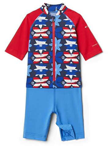 Columbia Traje de protección Solar Sandy Shores para bebé, Color 0/3