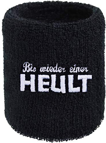 EXPRESS-STICKEREI Schweissband Biker Bestickt & Absorbierendes Frottee Designer Schweißband | Sport-Wristband Geburtstag Schweiß-Armband Festival Accessoire Rocker Konzert