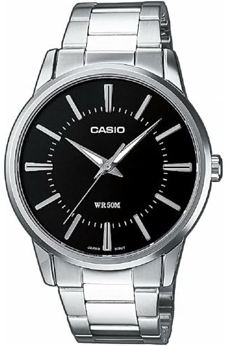 Casio MTP1303PD1AVEG Schwarz Silber