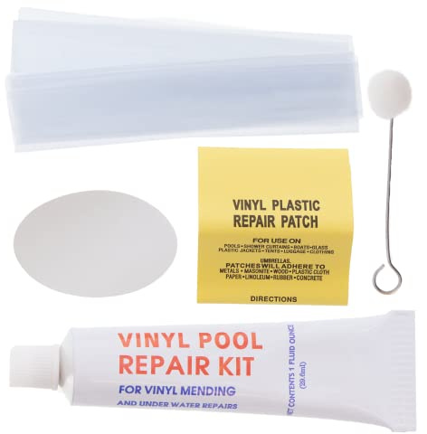 CANADIAN SPA CO. Hot Tub Reparatur-Kit mit Vinyl Flicken, Vinyl Kleber und Werkzeug zum Anbringen, Hot Tub Flicken Set für kleine Löcher und Risse