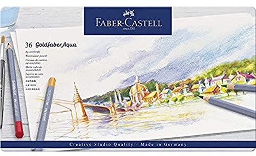 Faber-Castell Goldfaber Aqua-Aquarellfarbe, 36 Farbtöne