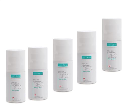 NIOBLU Deodorant Roll-on 5er Set, 5x50ml
