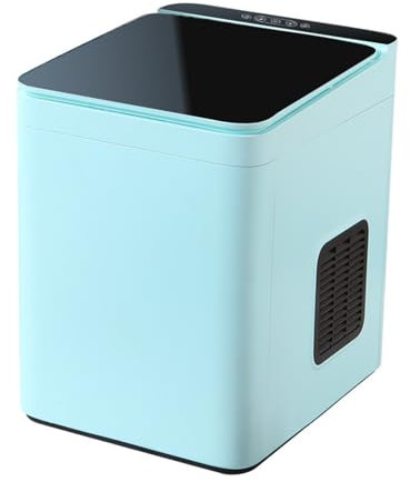 Automatic Ice Cube Maker, 112W Counter-top Ice Machine for Home, Fast Operation, 2 Cylindrical Sizes ice Cubes, 1.5L Tank, for Commercial/Dormitory/Outdoor