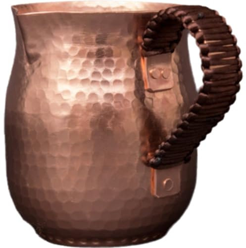 Latte-krug Aus Reinem Kupfer, Wasserkrug, Milchkännchen, Wasser-teekannen, Wasserkocher, Hammerbecher, Handgefertigtes Trinkgeschirr, Geschirr