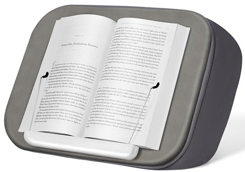 InnoGear Lap Sitzsack-Kissenständer, Buchhalter, freihändige Tablet-Halterung, gemütlich zum Lesen im Bett, Schreibtischzubehör für iPad, Kindle, Bücher, E-Reader