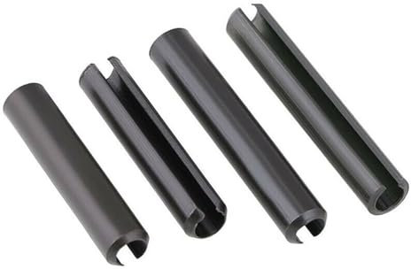 CLENEA M1,5 M2 M2,5-M12 65Mn Stahlfederstifte Zylindrische elastische offene Passstifte Stift Schlitz Geteilte Spannstifte(6mm,M6)