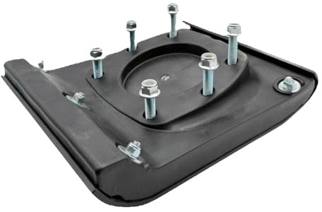 Stampferplatte für Wacker Neuson BS Serie | Robuste Fußplatte Stampfer inkl. 6 Edelstahlschrauben | Hochwertige Gummiplatte | Verdichter & Stampfplatte für Profi-Vibrationsplatte