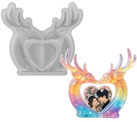 Stampo in silicone moderno con cervo per candele fatte a mano e decorazioni artistiche in resina stampo decorativo in colofonia