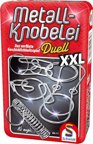 Schmidt Spiele 51234 Metall-Knobelei XXL, Bring mich mit Spiel in der Metalldose