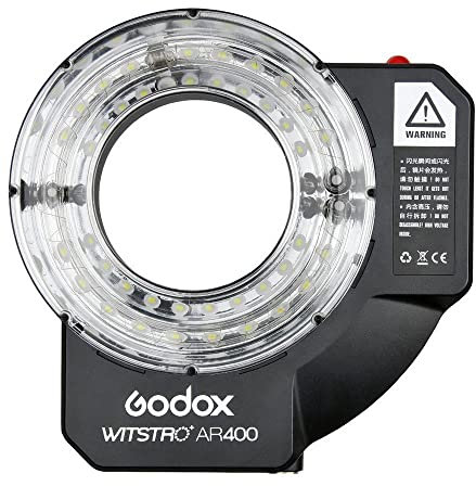 GODOX Witstro AR400 (2020 Model) - Professional 400Ws Ring Flash with LED Lights - Blitzgerät für Nikon, Fujifilm, Canon und Sony Kamera