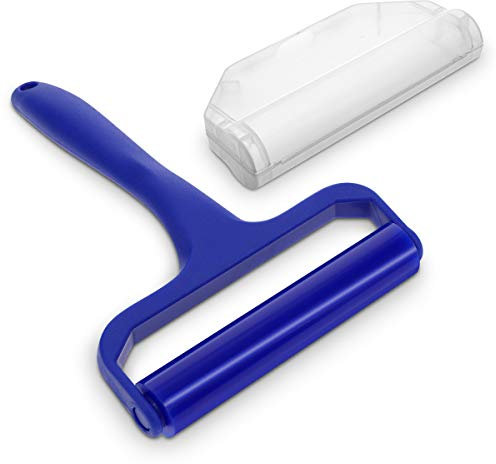 kwmobile Rullo per Pulizia Dischi in Vinile - Pulitore Cilindrico per Solchi Disco Vinile LP EP - Vinyl Cleaner Adesivo Antipolvere Silicone Vischioso