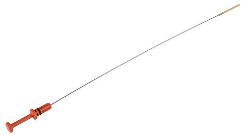 Misuratore per olio per auto non utilizzato, volume dell'olio, 56 cm, in plastica e metallo dell'olio.