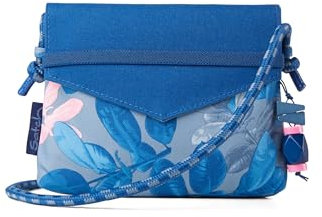 Satch Clutch kleine Umhängetasche Schminktasche mit Kordelzug und Spiegel für Teenager