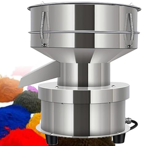 Automatic Sieve Shaker Vibrating Machine,1350r/Min 50w Commercial Automatic Electric Sifter Shaker Machine, Flour Sifter For Flour Powders,For Baking Powder Grain Particles Food Industrial,10CM-220V
