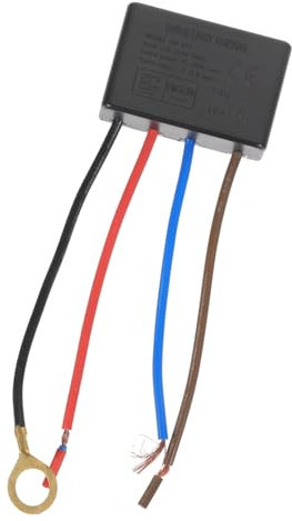 Angoily Interruptor Táctil De Regulación Para Lámparas De Escritorio Led Control De Atenuación De 4 Niveles Repuesto Compatible Con Lámparas Incandescentes Hasta 60W Diseño Elegante Y Práctico