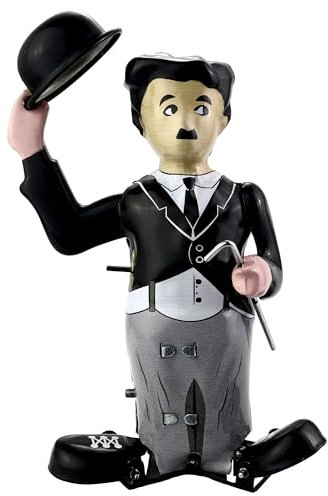 Freak Scene Jouet en étain - Charlie Chaplin - Homme en Fer-Blanc - Figurine en tôle