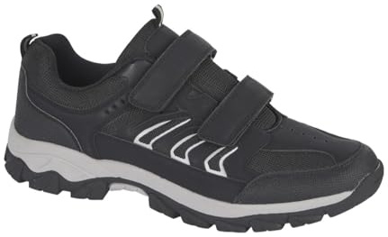 Men's Wide Fitting Breathable Lace Up Padded Collar Hiker Trainers