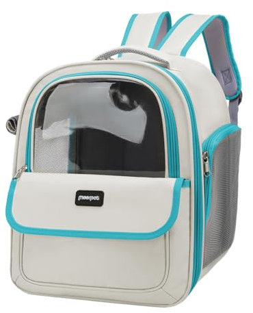 Katzenrucksack – Haustiertragerucksack Mit Belüfteten Blasen, Katzenrucksack | Katzen-Reiserucksack Mit Tragegriff Oben Und Schultergurt, kleinerr Hunderucksack