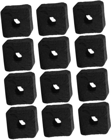 VINTORKY Odorless Smokeless Charcoal Briquettes for Grilling Tea Brewing Heating Portable Outdoor Camping Barbecue