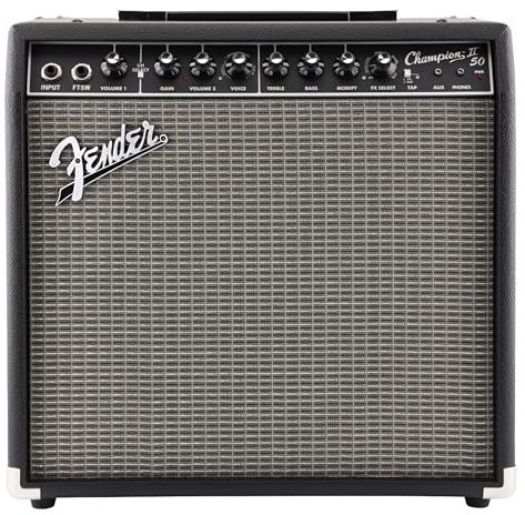 Fender Champion II 50 - Amplificatore combo a stato solido per chitarre elettriche