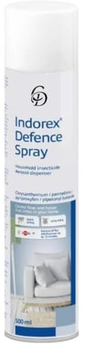 CD Indorex Flea & Dust Mite Spray – Dual‑Action Home Flea Control – 500 ml – Kills Fleas, Lice & Dust Mites – Long‑Lasting Protection