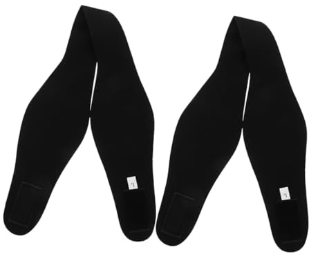 BELLIFFY 2 piezas Diadema Protectora para Oídos Natación y Yoga Banda Elástica y Duradera para Adultos Hombres Mujeres Accesorio Agua