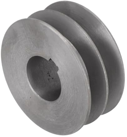 1 st gjutjärnshjul med dubbelt spår for elverktyg - V-spårsanordning for effektiv kraftöverföring(83x31x24mm)