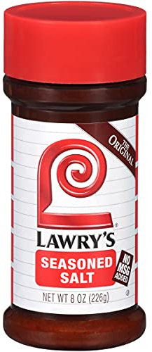 Lawry's, Original Seasoned Salt - Seasoning Salt, No MSG, Spice Shaker - 8 oz, Beef, Pork, and Chicken Seasoning Salt