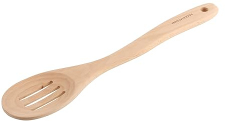 Fackelmann Cucchiaio Forato in Faggio, Marrone, 30 cm