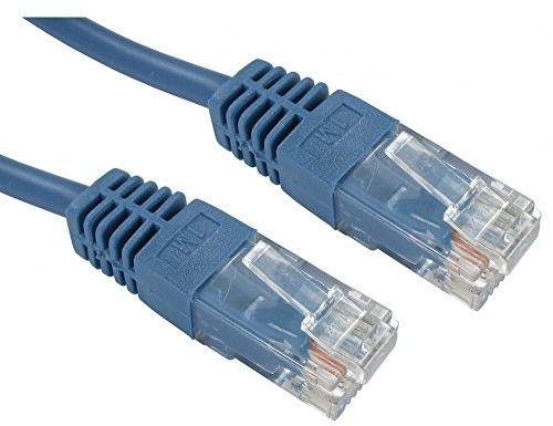 Alida Systems 5m Professional Network Cable - Blue - Premium Quality (26 AWG 100% Copper Wire) / CAT5e (enhanced) / RJ45 / Ethernet/Patch/LAN/Router/Modem / 10/100