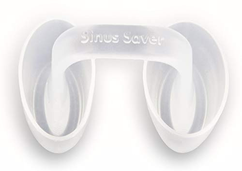 Sinus Saver Nose Plugs XS - Waterproof Soft Silicone Swimming Protectors Plugs for Swimmers, Surfers & Water Sports - Nostril Plugs for Kids & Adults Clear