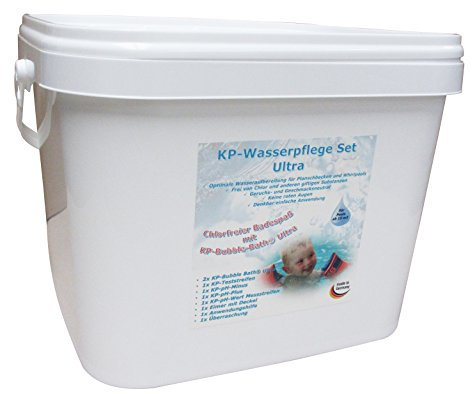 KP water care set disinfezione trattamento ultra acqua per piscine e piscine per bambini (da 15 m3 di contenuto d'acqua)