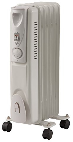 Cayenne 3516215053115 Radiatore Mobile Bagno d' olio Grigio, 1000 W