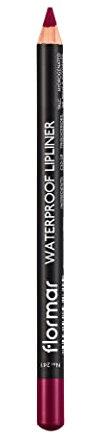 Flormar Waterproof Lipliner – Matita Labbra Lunga Durata per Contorno Preciso – Texture Cremosa Anti-Sbavature – Per Tutti i Toni di Pelle – Matita Labbra Naturale Lunga Tenuta, 241 Sour Cherry