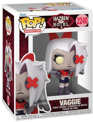 Funko Pop! Animation: Hazbin Hotell – Vaggie – 1/6 frekvens för sällsynta Chase-variant – vinyl samlarfigur – presentidé – officiella varor – leksaker för barn och vuxna
