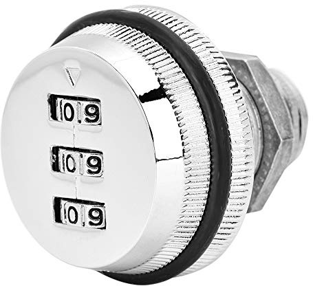 Lucchetto per armadietto con password, combinazione con codice a 3 cifre lucchetto con codice a camma lucchetto meccanico per cassetti cassette degli attrezzi cassetti cassette postali armadietti