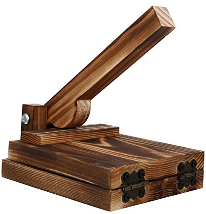 Anneome Teigtaschenpresse Holz Manuell Für Küche Und Restaurant Teigpressform Effizientes Teigtaschenhersteller Küchenpresswerkzeug