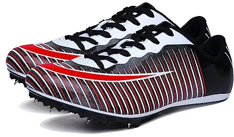 StoyRb 8 Spike-Leichtathletik-Spike-Schuhe, Laufschuhe, Sprint-Schuhe, Leichtathletik-Schuhe, atmungsaktiv, leicht, professionelle Sportschuhe,A,41