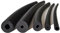JMORCO Schaumstoffschlauch 1 Meter, Schwarz, Weich, Rund, Isolierung, Rohrhülse, EPDM-Schaumschlauch, Schwammgummi, Wasserdicht, Schwarz, 10x6mm