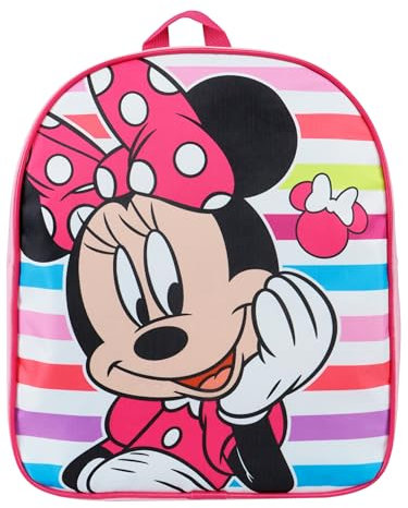 Disney Zaino Minnie Mouse | Zaino Minnie Bambini | Zainetto Asilo Bambina | Borsa Scuola Infanzia Bambina | Zainetto Bambine | Rosa Taglia Unica