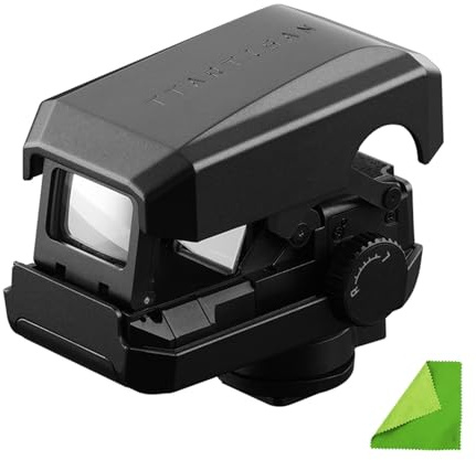 TTArtisan Dot Sight Rot/Grünes Fadenkreuz-Punktvisier für Telefotografie und Vogelfotografie, mit 5 Helligkeitseinstellungen, universeller Blitzschuh, kompatibel mit Canon Nikon Sony Fuji