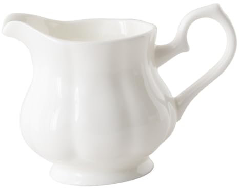 LALADEFIEE Milchkanne Aus Keramik Mit Henkel Für Kalte Und Heiße Getränke Hitzebeständig Und Einfach Zu Reinigen Für Servieren Und Dekoration