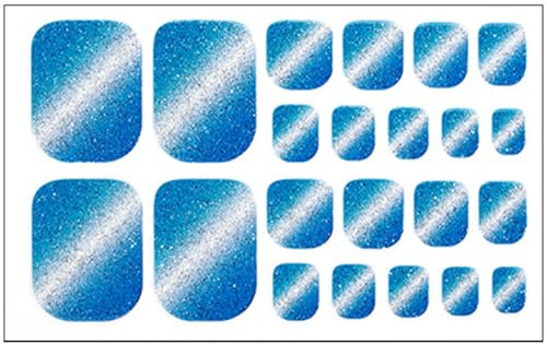 Calcomanías para uñas de los pies con diseño de ojo de gato, calcomanías de uñas postizas autoadhesivas para mujeres